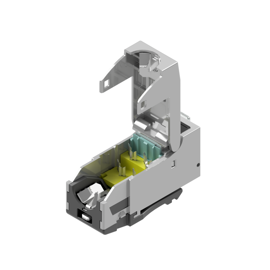 EasyLan PRO FixLink CAT6a Shielded RJ45 keystone