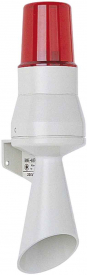 F+H Signaalhoorn HPL klein 230V incl.signaallicht
