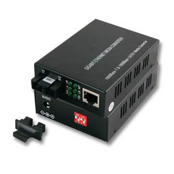 Singlemode SC converter 10/100/1000Gbit