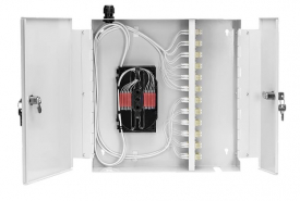 Fiber Double Door wall box 24/48v simplex SC/LC