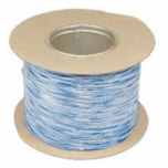 Kruisdraad blauw/wit rol 400m