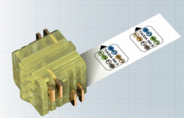 EasyLan PreLink IDC connector geel (zak 25st)