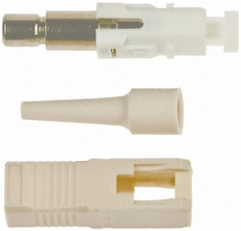 Glasvezel SC/PC MM connector incl 0,9mm tule per 25 st.