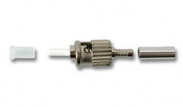 Glasvezel ST/PC MM connector incl 3mm tule per 10 st.