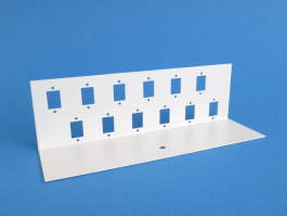 Adaptor plate for 12xSC-simplex Wall-Mount box