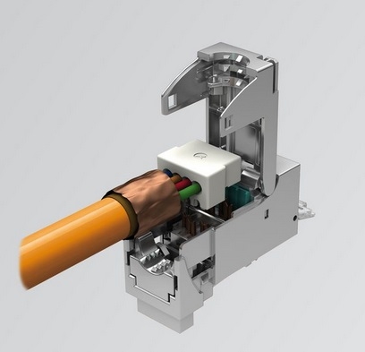 Easylan FixLink CAT6a shielded keystone Modulen - InfraTEL.nl