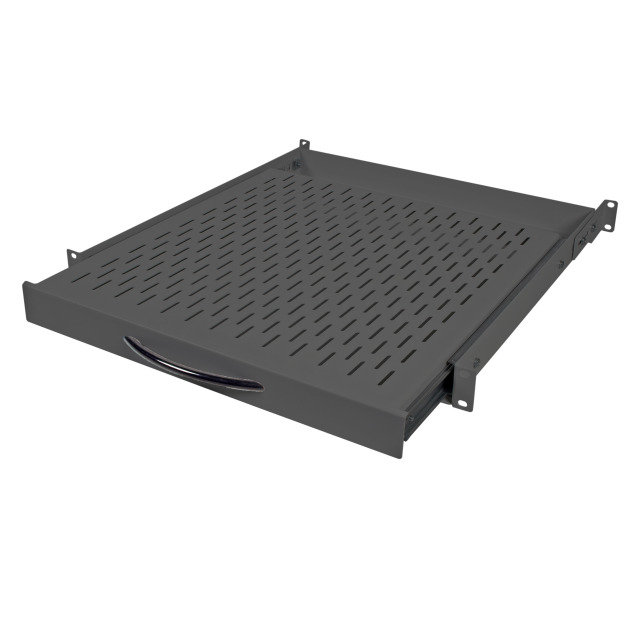 Legbord kast 800diep (uitschuifbaar) zwart