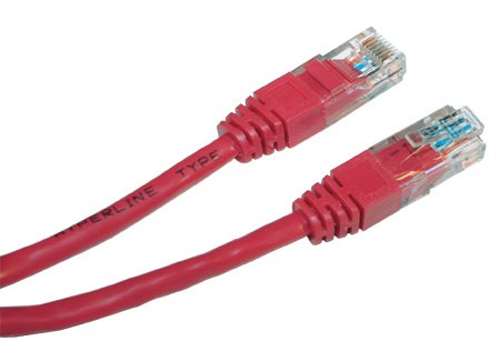Molded Patchsnoer RJ45 rood CAT5e